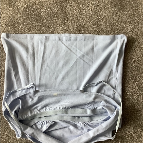 Ladies baby blue tank top medium - Picture 3 of 3